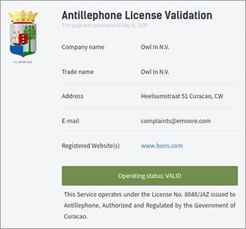 bons_license validation