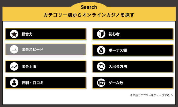 bons search by category